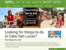 Tablet Screenshot of mycaboexperience.com